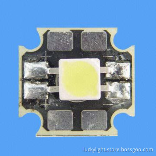 1W 350mA White High-power LED with Long Lifespan/Wide Viewing Angle and Reliable High-luminous